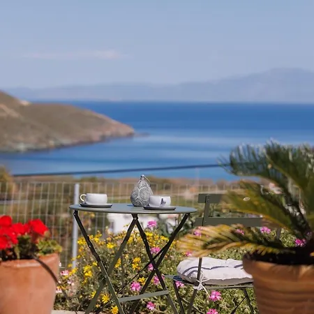 Stunning Sea View In Kea- Big Terrace * Otziás